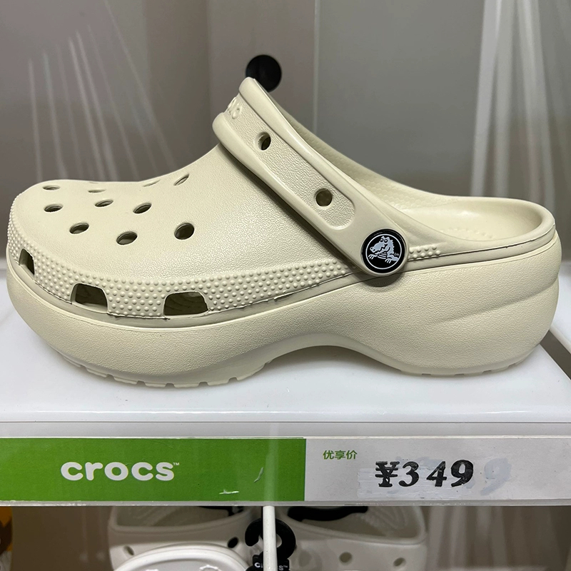 cross แท้ WOMEN'S Classic Platform Clog รองเท้านิ่มเหมือนเหยียบขี้ พื้นหนา 4.1 ซม รองเท้าไปทะเล#206750