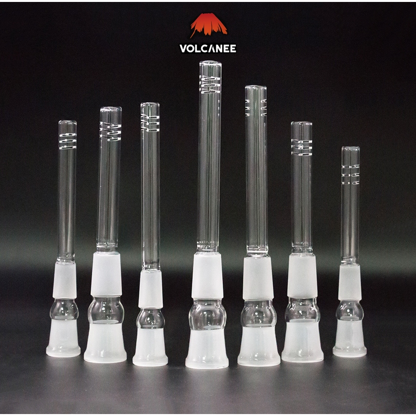 หลอดแก้ว 18 มม.14 มม.Diffused Joint Downstems สําหรับแก ้ ว Bong Dab Rig CG233
