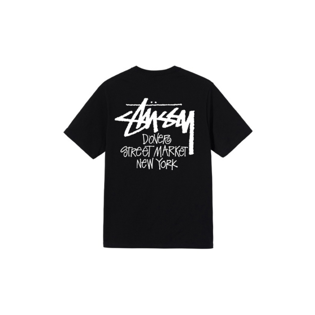 เสื้อยืด Stussy Stock DSM New York แท้ 100% สีดํา เวอร์ชั่นอเมริกา