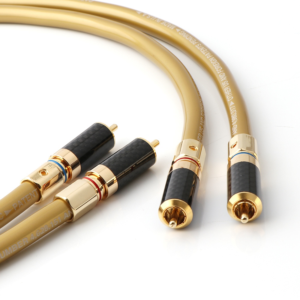 Cardas/kadas Oxygen-Free Copper Fever-Grade Audio Audio Signal Cable Dual AC Plug Lotus Over-Machine