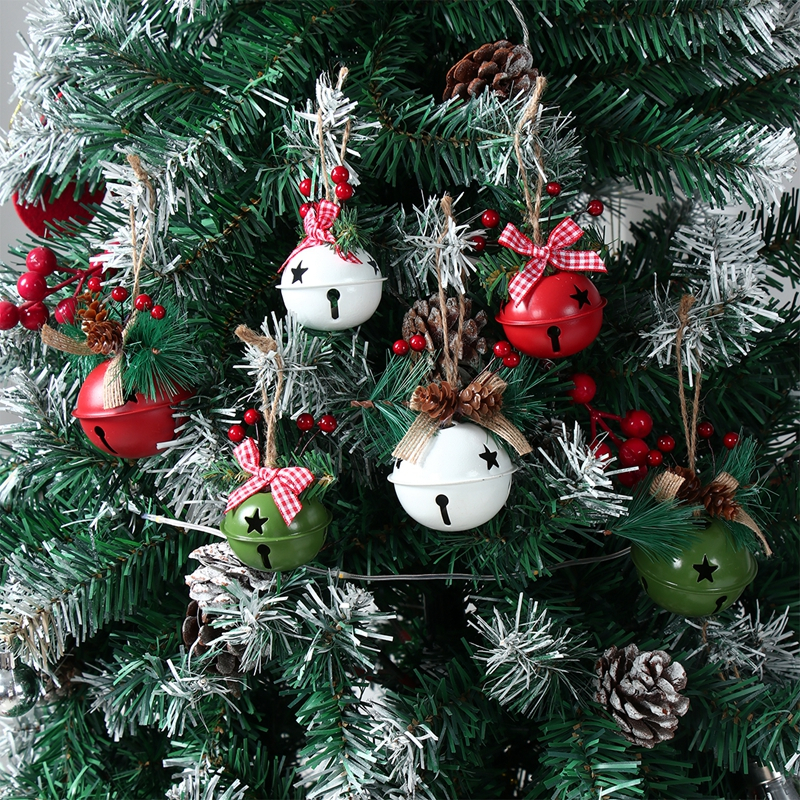 1 PC Bells จี้คริสต์มาส Pinecone Bow สไตล์แขวน Decor ไอเดียของขวัญคริสต์มาสสําหรับเด็กประตูผนัง Xmas Tree Decor ตกแต่งคริสต์มาสสําหรับบ้าน 2024 ตกแต่งปีใหม่ 2025