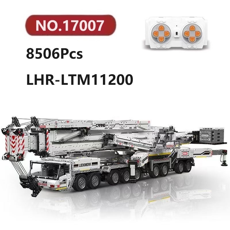 ✨LHR-LTM11200(รีโมทคอนโทรล)เข้ากันได้ตัวต่อเลโก้ 8506ชิ้น Mould King Technic เลโก้ชุดของเล่น