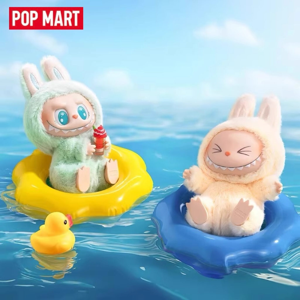 Popmart · Macaron labubu V2 THE MONSTERS have a seat plush doll secret Sitting Party Random box