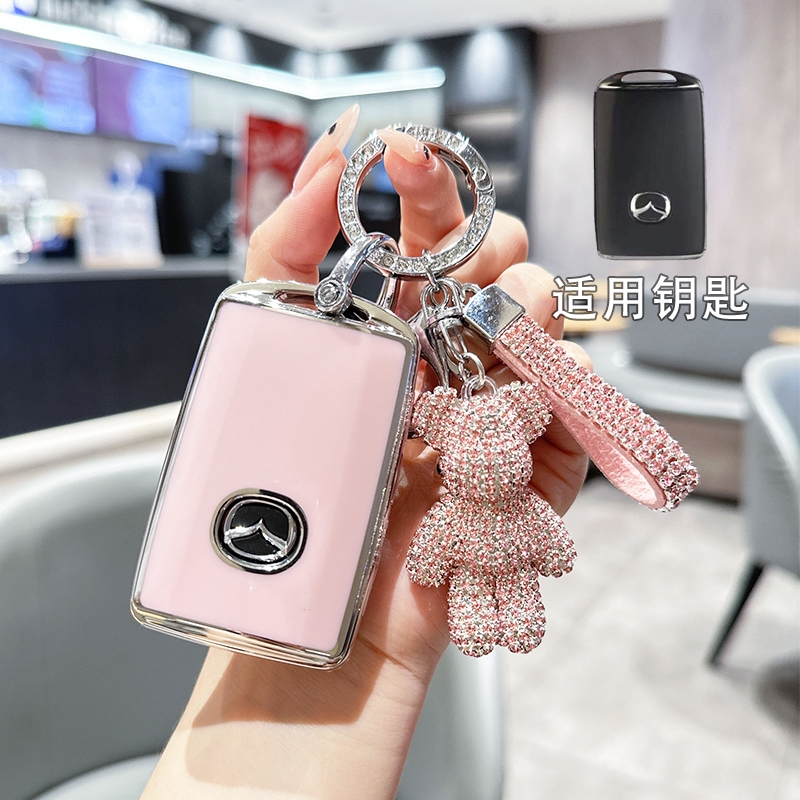 มาใหม่!2/3 ปุ่มสําหรับ Mazda 2 3 CX-3 CX-5 CX-7 CX-9 CX5 CX7 CX9 CX3 Push Start TPU Anti Scratch ฝาครอบกุญแจรีโมทกรณี Mazda CX 5 อุปกรณ์เสริม