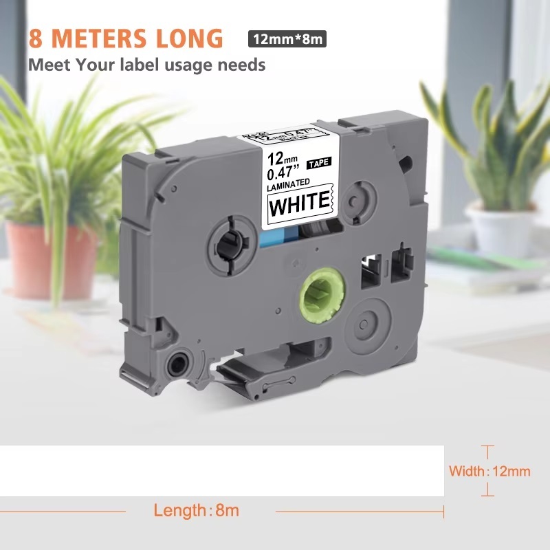 6/9/12/18/24/36 มม.เทป tze-231 tze-241 สําหรับ Brother Ptouch Label Maker เทป PT-710BT