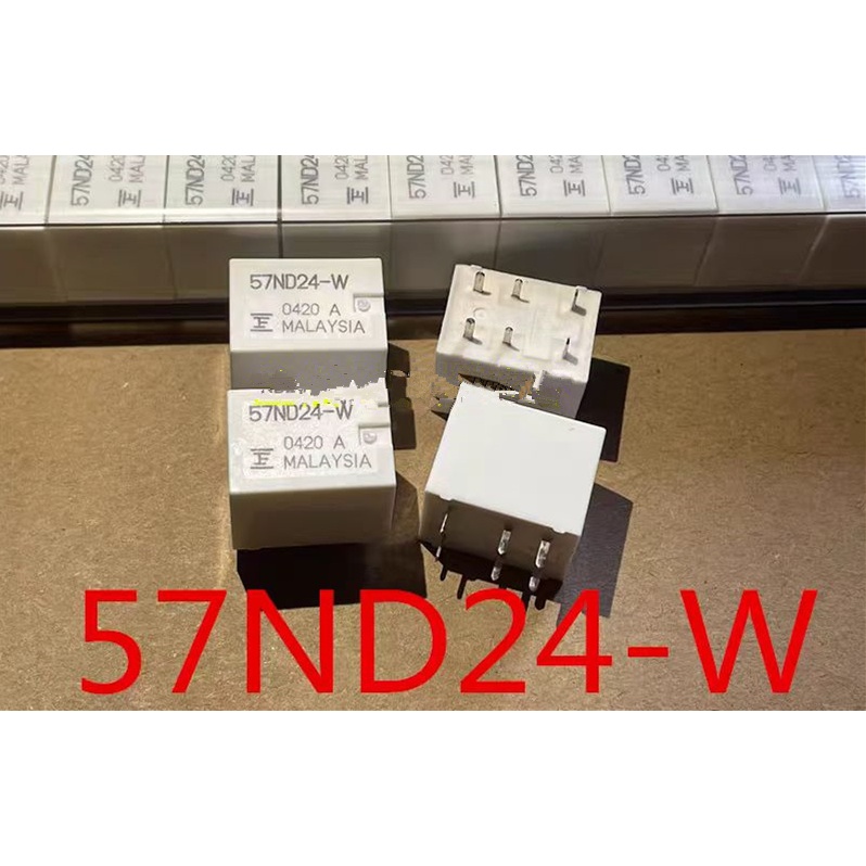57nd24-w รีเลย์รถยนต์ 6 พินรีเลย์