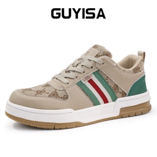 Guyisa รองเท้านิรภัยรองเท้าทํางานหัวเหล็กทนต่อการสึกหรอทนต่อ…