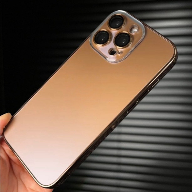 【CD Streak Lens Film/Hard case/Green】เคส compatible for iPhone 11 12 13 14 15 pro max