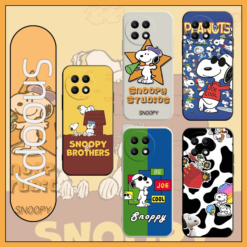 เคสสําหรับ OnePlus 12 11 10 10T 9 8 8T 5G PRO Snoopy CASE