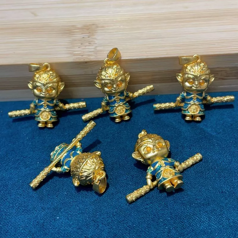 Black Myth Wukong เครื่องประดับแฟชั่น Sand Gold