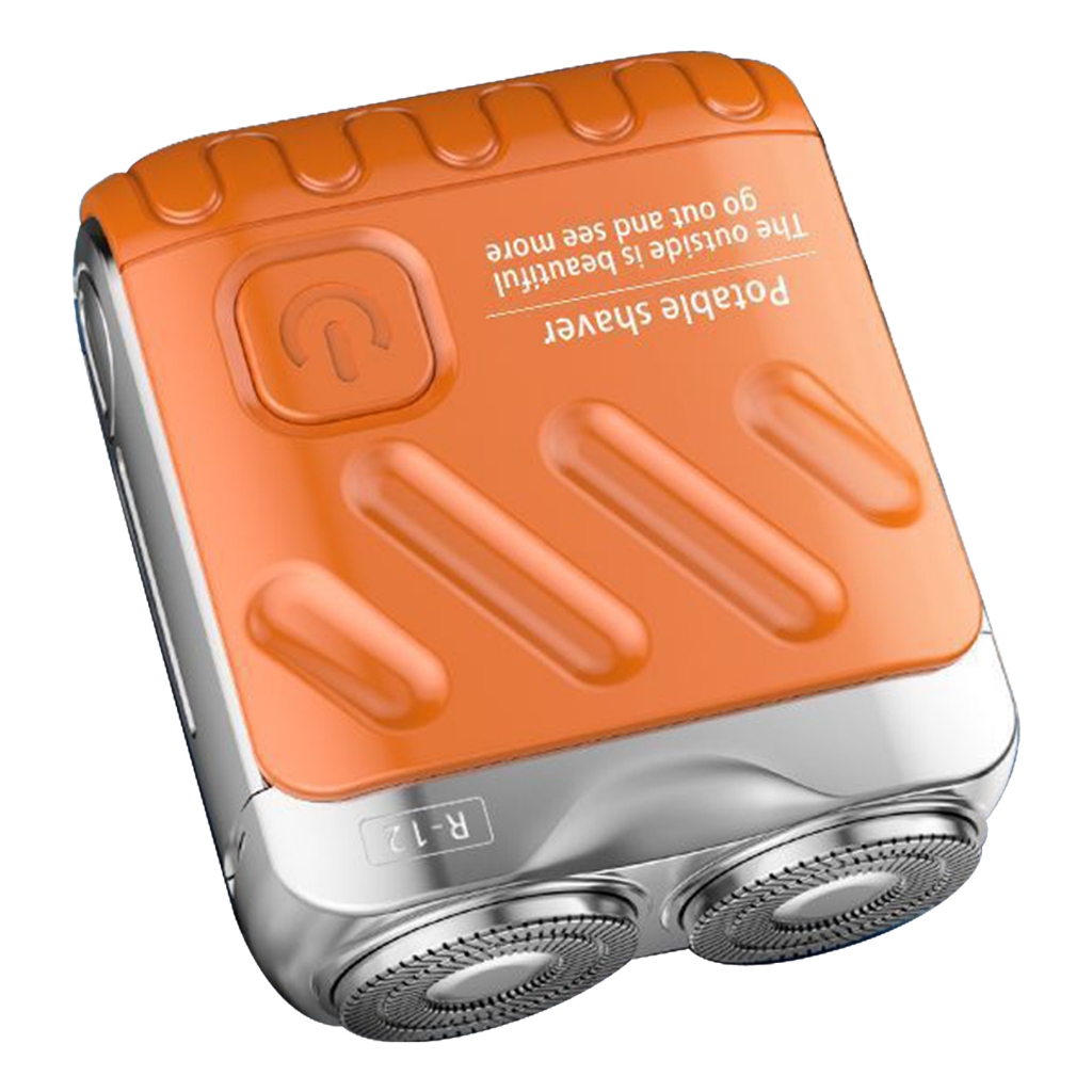 R-12 กระเป๋าเดินทางเครื่องโกนหนวดไฟฟ้า Face Body Razors เครื่องโกนหนวดสําหรับใช้ในบ้าน
