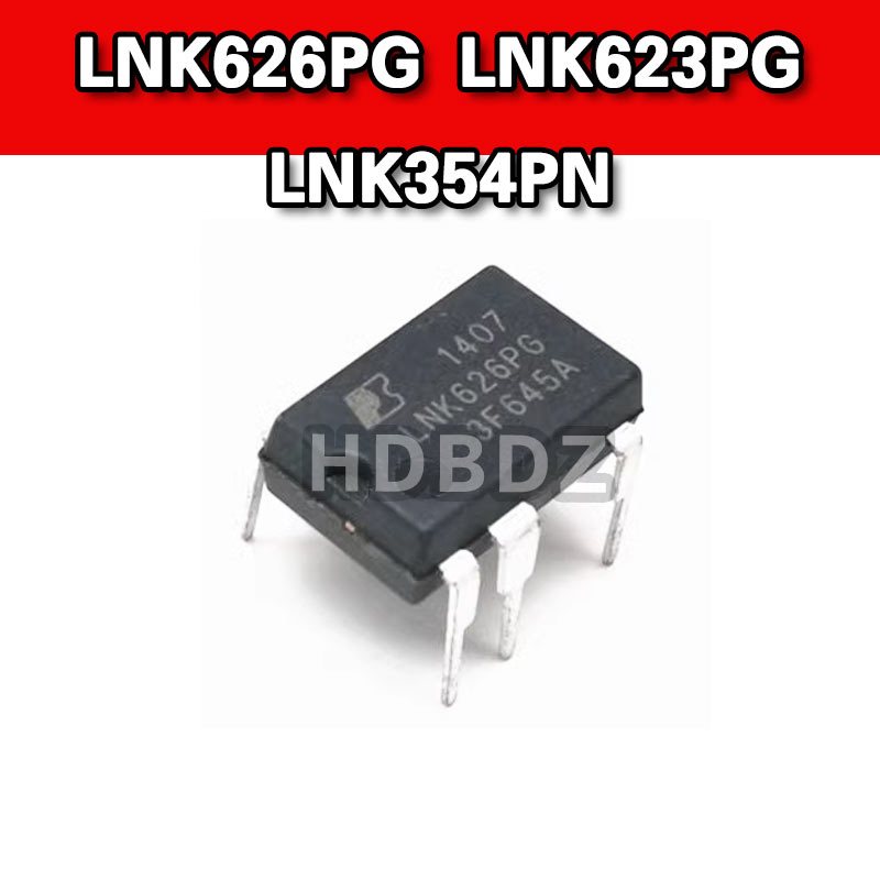 1-4PCS LNK626PG LNK623PG LNK354PN DIP-7 LCD Power Management Core IC