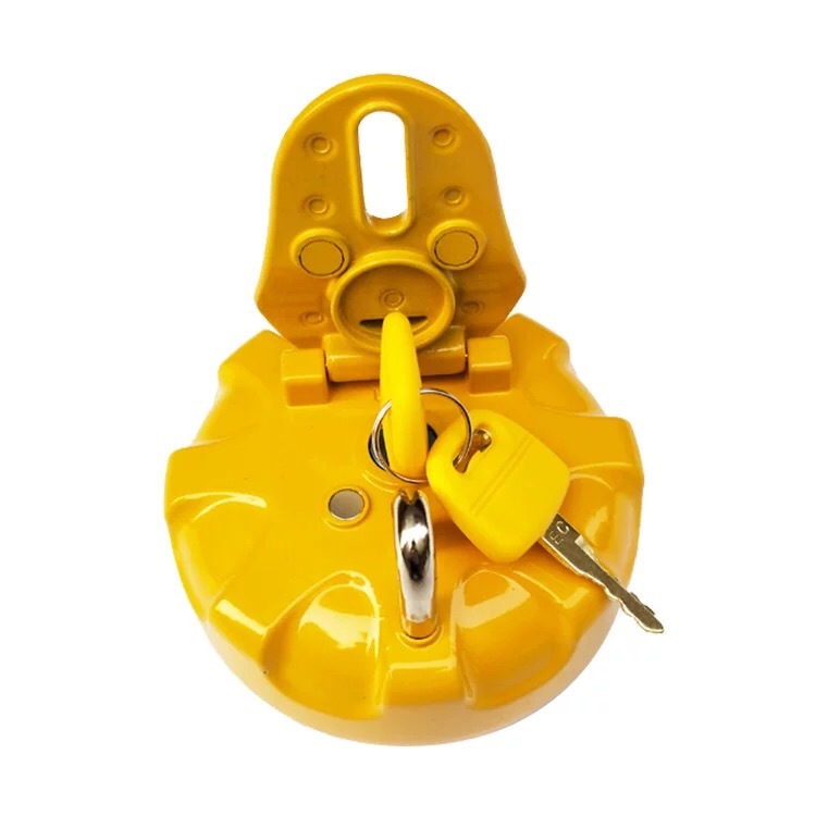 ชิ้นส่วนรถขุด Hyundai R220-9S ฝาครอบถังน้ํามันเชื้อเพลิงป้องกันการโจรกรรมฝาถังน้ํามัน R210-7 R225-7 