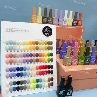 เซตสีเจล Very Good Nail 60 สี 15ml พร้อมชาร์ทโชว์ ขวดสีเดียวกับสีท็อปโคทเล็บ สีเจล ยกเซต เซตสีเจล