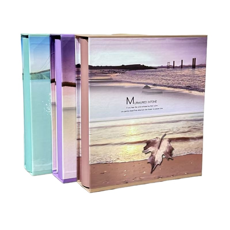 5r อัลบั้มภาพ 100 ชิ้น 5x7 นิ้ว 5R อัลบั้มหนังสือสําหรับ 7 นิ้ว Photoes Rose Photobook พร้อมกล่อง