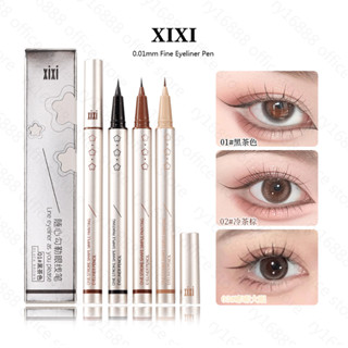 0.01มม. อายไลเนอร์ปากกา Xixi กันน้ำกันเหงื่อติดทนนาน วาดอายไ…