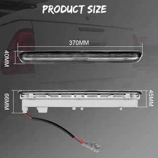 ไฟเบรคดวงที่ 3 Revo ฟเบรคฝาท้าย ไฟเบรคท้ายกระบะ Toyota revo LED ไฟกระบะท้าย for TOYOTA REVO ปี 2015-2023 Toyota ขาว