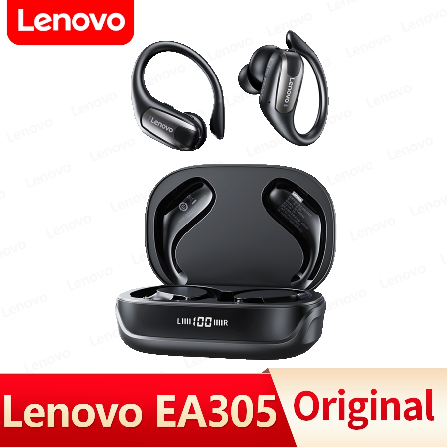 [พร้อมส่งในไทย]  Lenovo EA305 หูฟังบลูทูธไร้สาย 5.4 HiFi HD Call เสียงดี หูฟังแขวนหู หูฟังเกมมิ่ง สําหรับเล่นกีฬา เล่นเกม