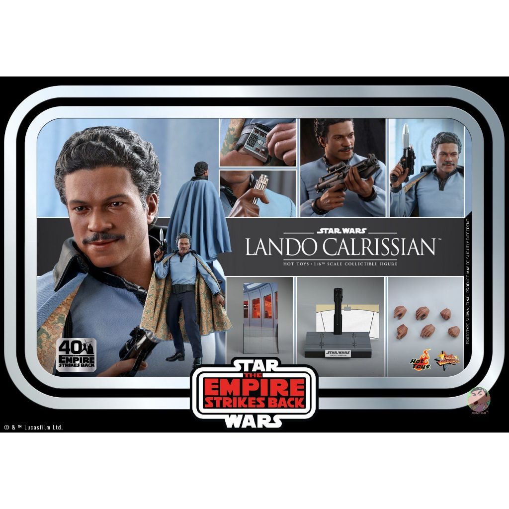 Hot Toys MMS588 Star Wars V : TESB – Lando Calrissian (40th Anniv) 1/6 Scale Collectible Figure