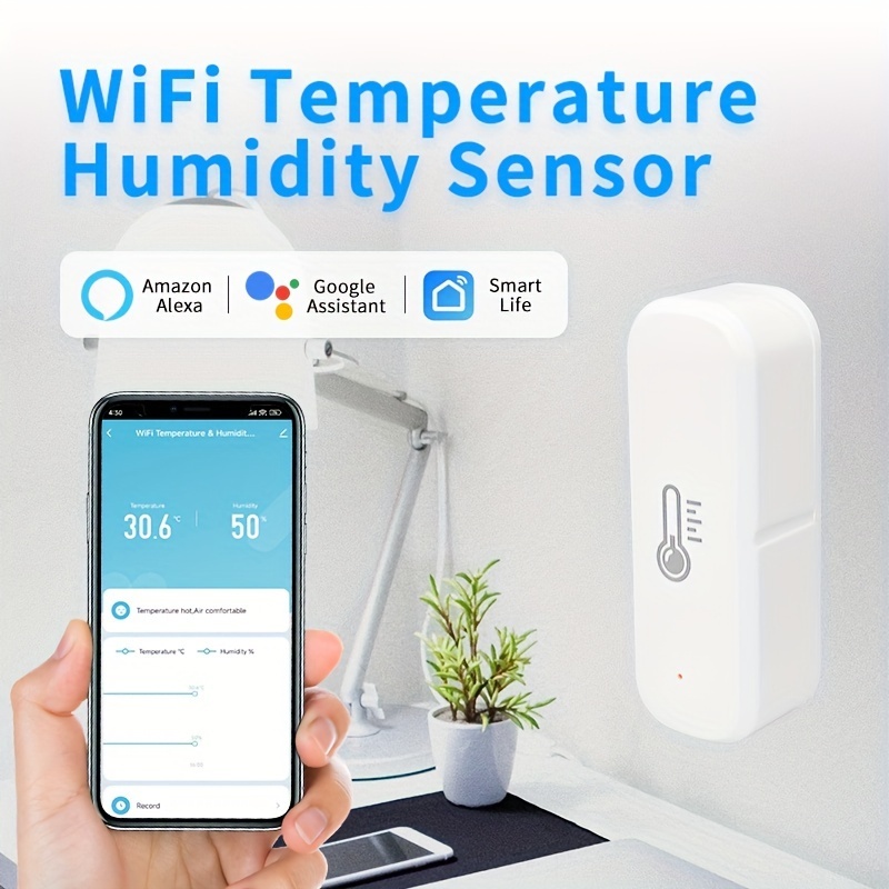 Tuya บลูทูธอุณหภูมิความชื้นเซนเซอร์มินิเข้ากันได้กับบลูทูธ APP รีโมทคอนโทรลเครื่องวัดอุณหภูมิเซ็นเซอร์ไฮโกรมิเตอร์บ้าน