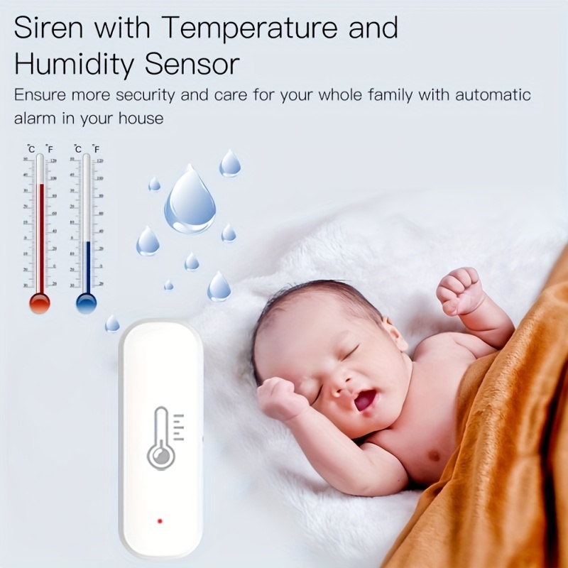 Tuya บลูทูธอุณหภูมิความชื้นเซนเซอร์มินิเข้ากันได้กับบลูทูธ APP รีโมทคอนโทรลเครื่องวัดอุณหภูมิเซ็นเซอร์ไฮโกรมิเตอร์บ้าน