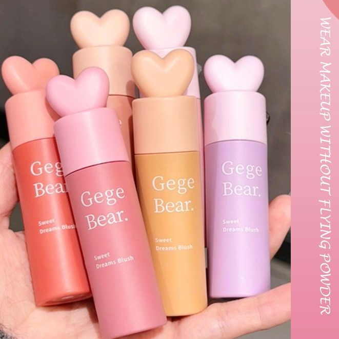 บลัชออนเหลว ปัดแก้ม สีแดงนู้ด สีธรรมชาติ เนื้อดี สีสวย ติดทนนาน กันน้ำ 7สี Easy To Blend-FE