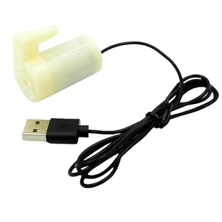 ปั๊มจุ่มเงียบ ปั๊มน้ําไมโครขนาดเล็ก DC3V 5V คอมพิวเตอร์ระบายความร้อนด้วยน้ํา สามารถขับเคลื่อนด้วยเครื่องชาร์จโทรศัพท์มือถือหรือ USB