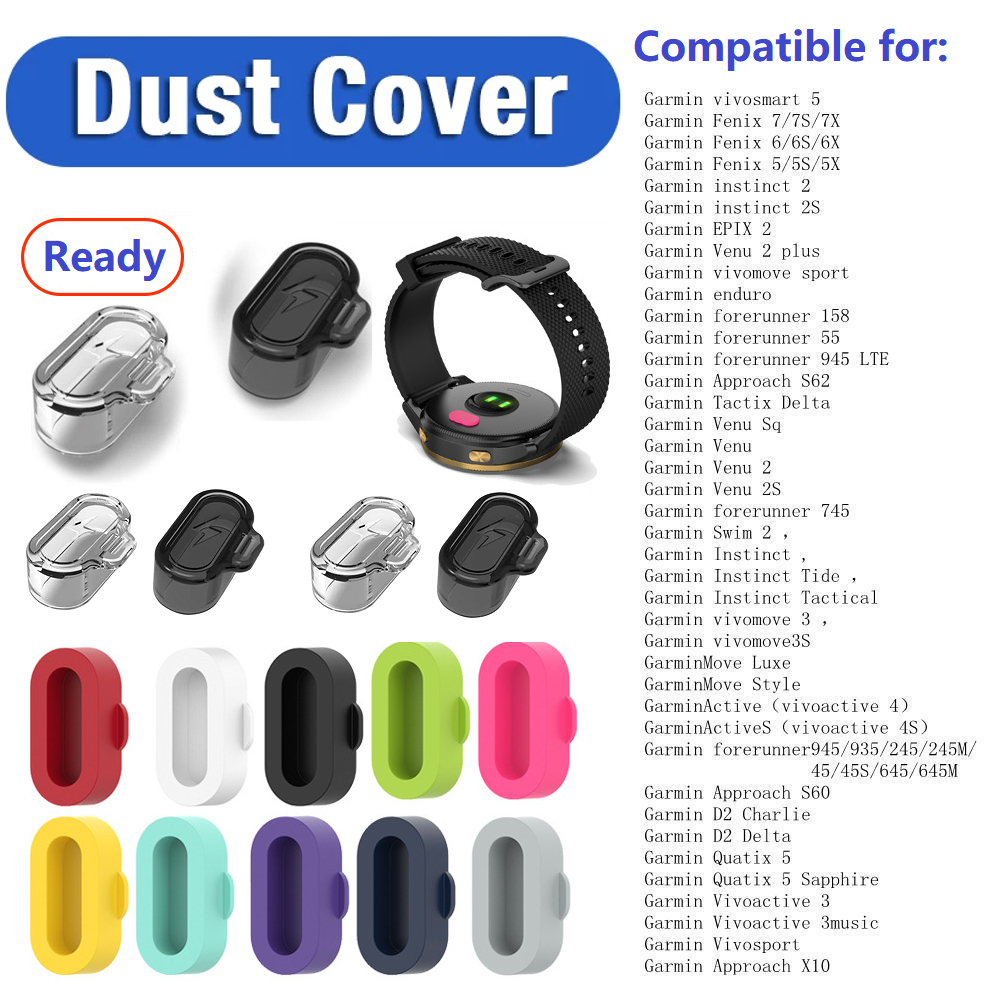 Anti Dust Cover For Garmin Fenix 8 Plug Fenix 7X , Fenix 7, Fenix 6, Fenix 6X,Fenix 5，Garmin Instinc