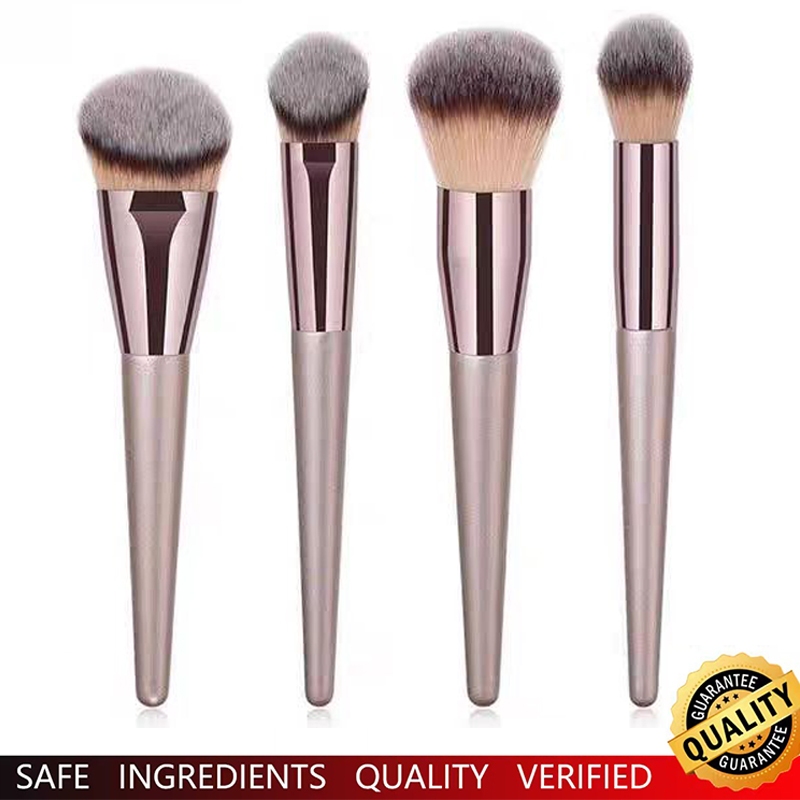 แปรงแต่งหน้าแชมเปญ 45 ° Foundation Make-up Brush แปรงคอนซีลเลอร์ Blusher Brush แปรงปัดแป้ง