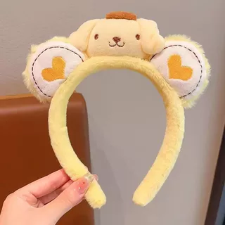 คาดผมตุ๊กตาการ์ตูน SANRIO ยางรัดผม ล้างหน้า ห่วงแฟชั่น เครื่องประดับผม