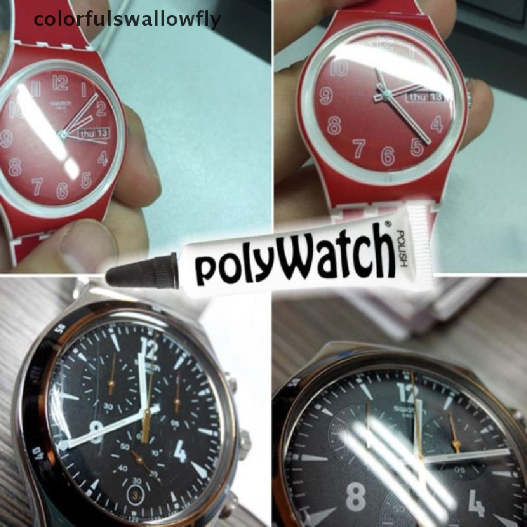 Colorfulswallowfly POLYWATCH Scratch Remover Polish Watch Plastic / Acrylic Crystal Glasses CSF