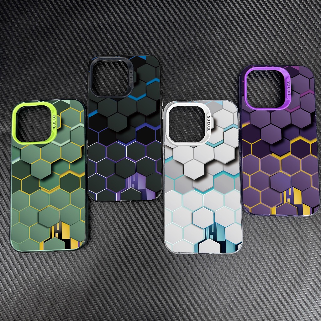 แฟชั่นรังผึ้ง Building Block IMD เคสโทรศัพท์ TECNO SPARK 30 20C 10 10C GO 1 2024 2025 20 Pro Plus 4G ปลอกป้องกันการตกฝาครอบป้องกัน