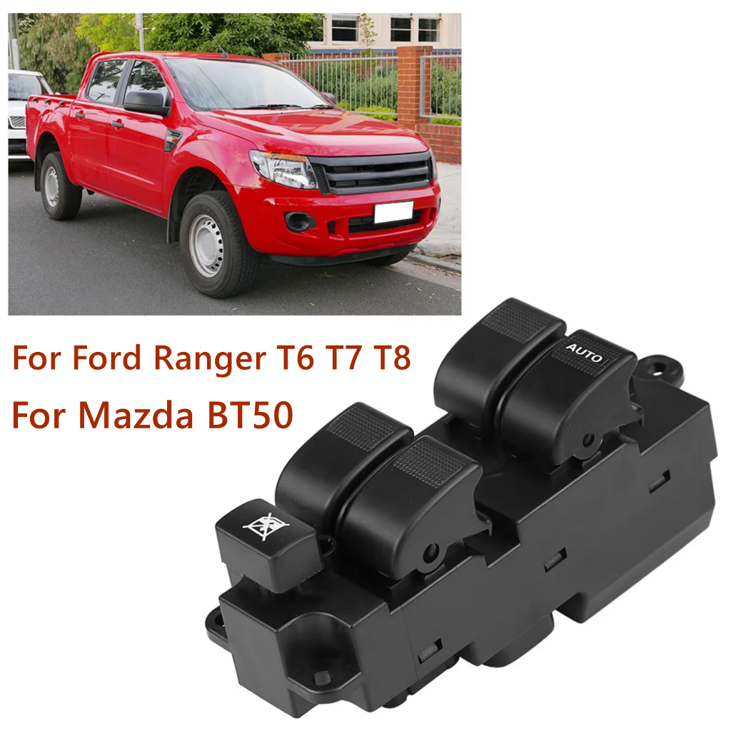 Ab39-14540-ab Master Power Window Lifter สวิทช์ควบคุมคอนโซลสําหรับ Ford Ranger Mazda BT-50 4 ประตู