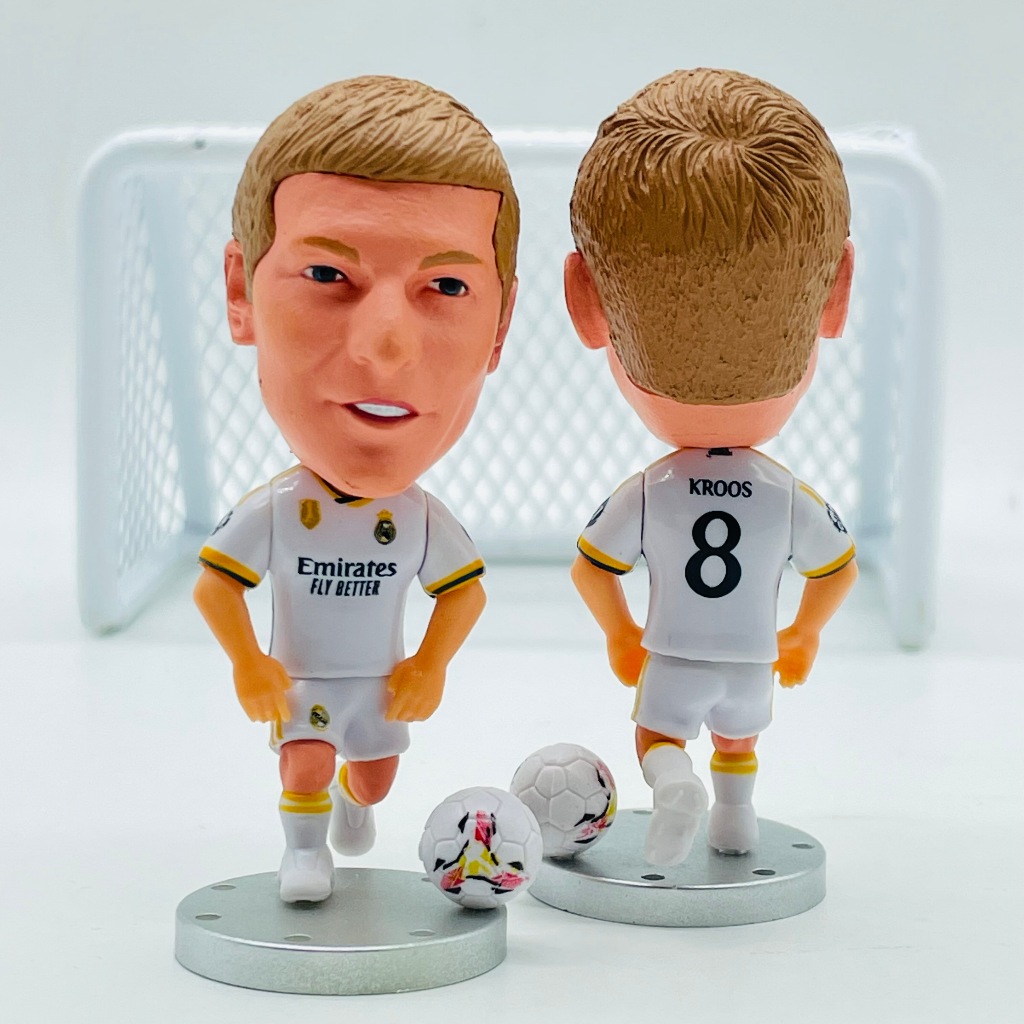 Soccerwe Madrid Soccer Player Dolls 8 Kroos Figurines Real 2024 Season