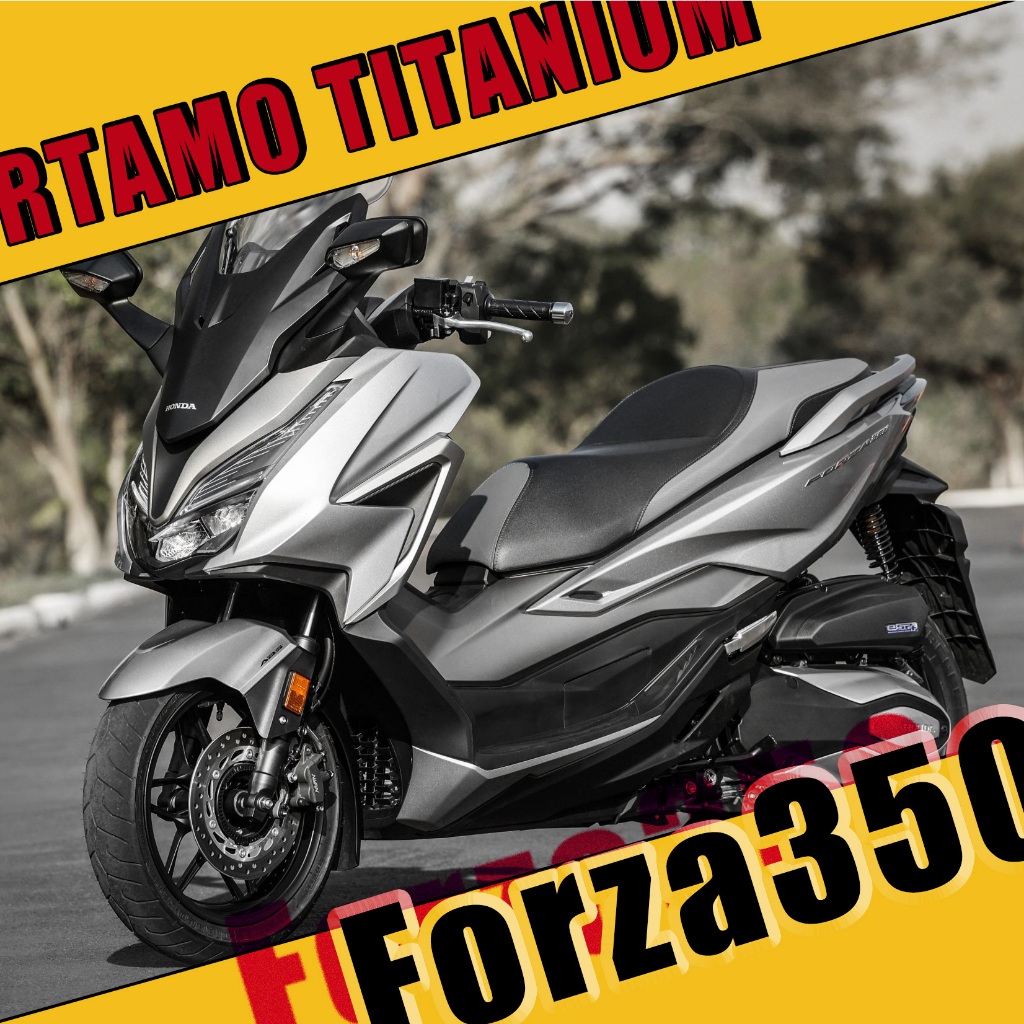 RTAMO ไทเทเนียม Gr5 Forza350 Full Set ชุดน็อตทั้งคัน ดอกไม้-หัวเฟือง Forza น็อตกรองอากาศ