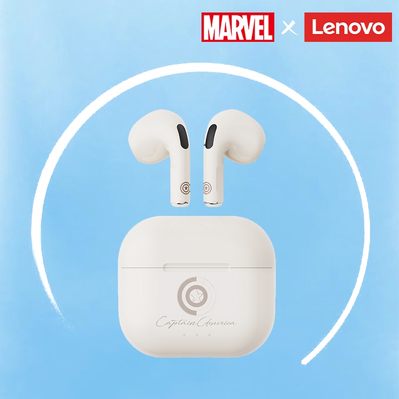 Lenovo LP40 หูฟังบลูทูธกีฬากันน้ําพร้อมไมโครโฟน Superb Dual สเตอริโอลดเสียงรบกวนบลูทูธ 5.3