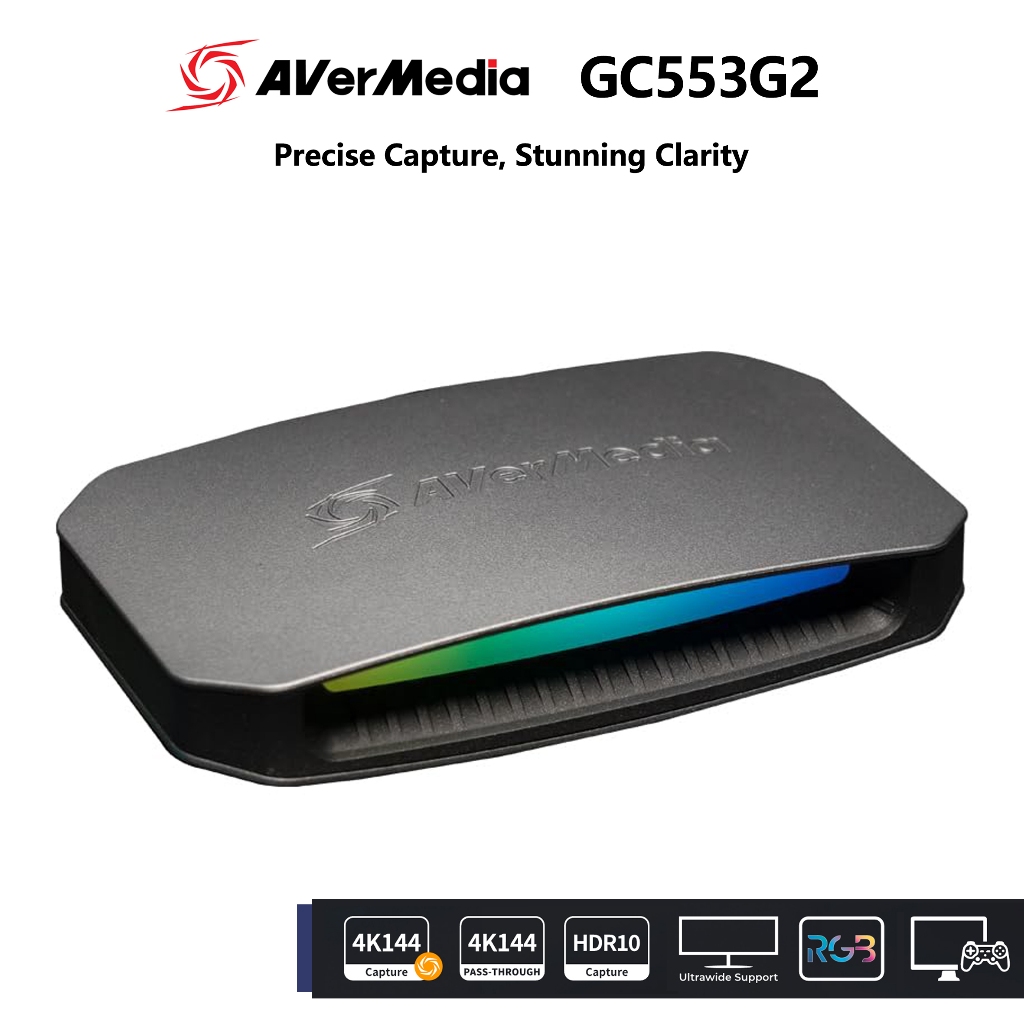 Avermedia GC553G2 การ์ดจับภาพวิดีโอสด 4K144 HD HDMI/Switc Live Game