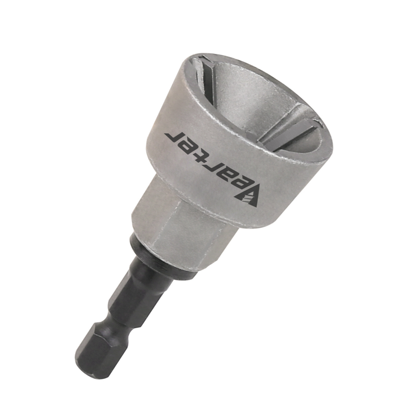 Vearter 20 มม.Deburring เครื่องมือลบมุมภายนอกทังสเตนใบมีดสว่าน 1/4 Hex Quick Release Shank สําหรับลบเสี้ยนเหล็ก