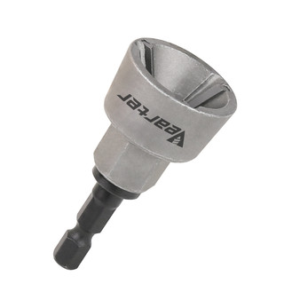 Vearter 20 มม.Deburring เครื่องมือลบมุมภายนอกทังสเตนใบมีดสว่าน 1/4 Hex Quick Release Shank สําหรับลบเสี้ยนเหล็ก