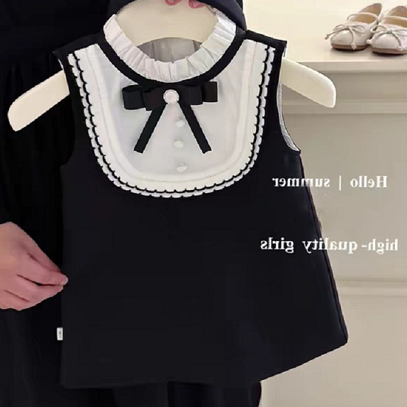 เวอร์ชั่นเกาหลีเสื้อผ้าเด็ก High-End สาวชุดฤดูร้อนสไตล์ใหม่วันเกิดแฟชั่น Classy กระโปรงแขนกุด