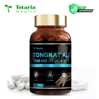 Totaria Tongkat Ali Capsules High Potency Support Energy Lev…