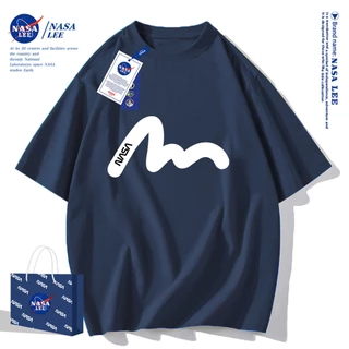 ✨สินค้าพร้อมส่ง✨เสื้อยืดคอกลมลายร่วมกับ NASA ใส่ได้ทั้งชายและหญิง ผลิตจากผ้าคอตตอน 100% เหมาะสำหรับเยาวชน