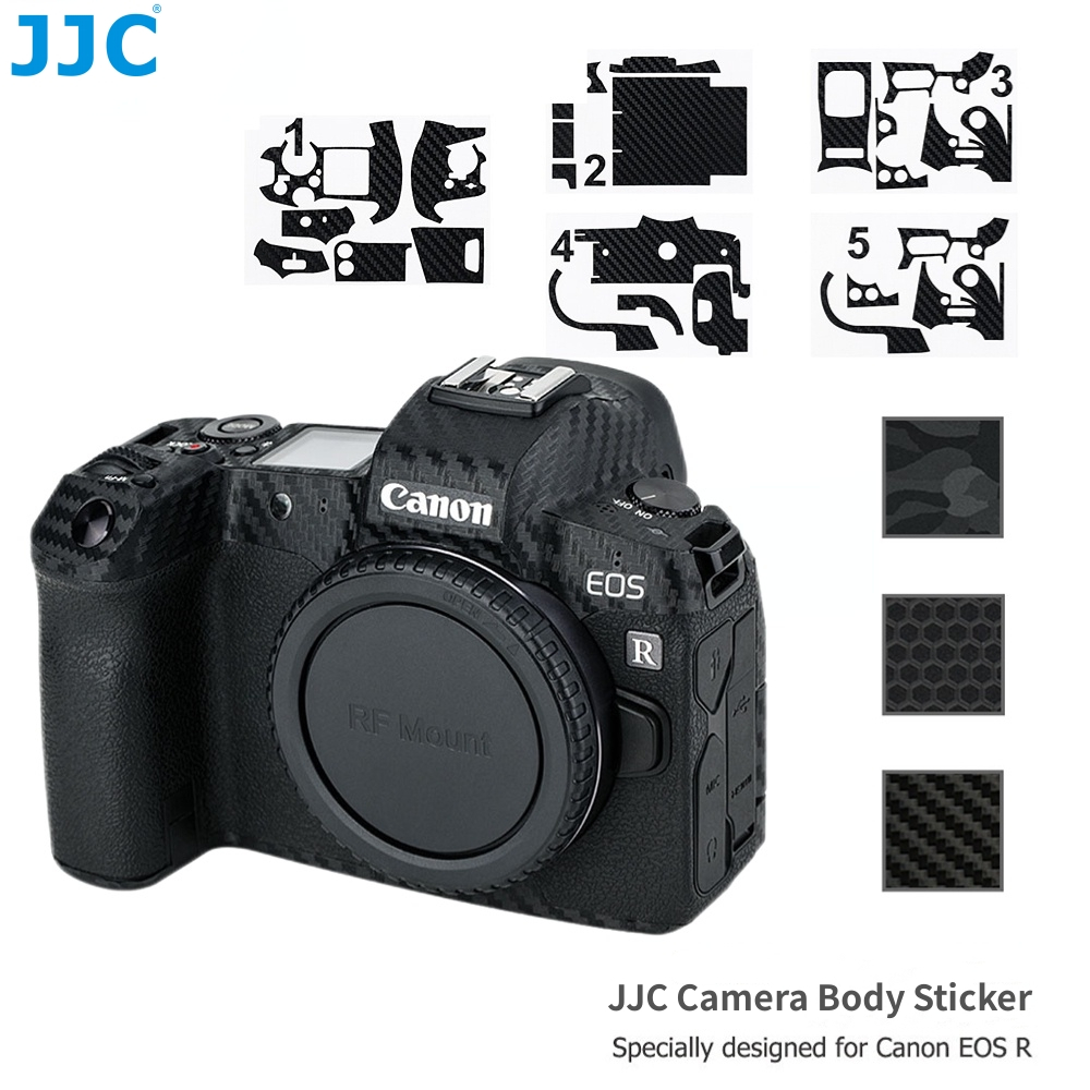 JJC Canon EOS R สติกเกอร์ตกแต่งกล้องฟิล์มป้องกันผิวป้องกันรอยขีดข่วน Camera Sticker