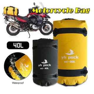 กระเป๋ามัดหลังกันน้ํา 40/80L กันฝน ฝุ่น กันหมอก สําหรับมอเตอร์ไซค์