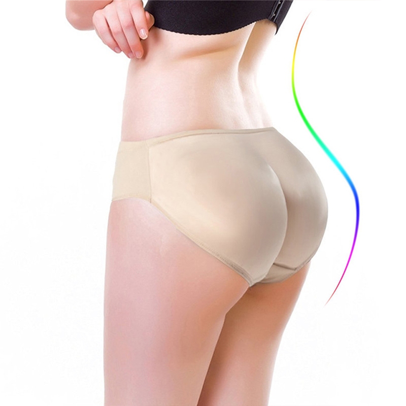 Padding เบาะกางเกงโฟมไม่มีรอยต่อ Hip Enhancer ผู้หญิง Shaping Push Up กางเกง