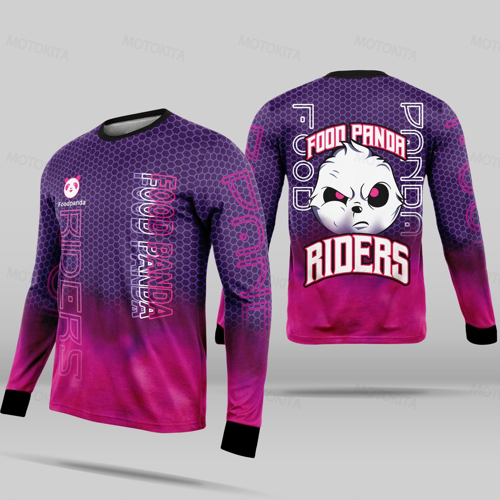 เสื้อยืดแฟชั่นผู้ชาย 3D อาหาร Panda Jersey รูปแบบการพิมพ์เสื้อแขนยาวฤดูใบไม้ร่วงแห้งเร็ว Breathable ลูกเรือคอหลวม Unisex Street ทุกวันสไตล์บาง Tee
