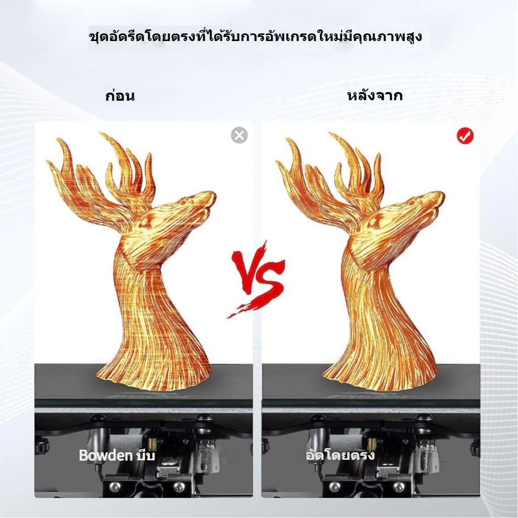 UniTak3D 3D Printer Ender 3 Direct Drive Upgrade Conversion Bracket สําหรับ Ender 3 V2, Ender 3 Pro และ Voxelab Aquila สําหรับ B-MG & Dual Gear & Bowden Extruder 3d print 3D150 - รูปที่ 5