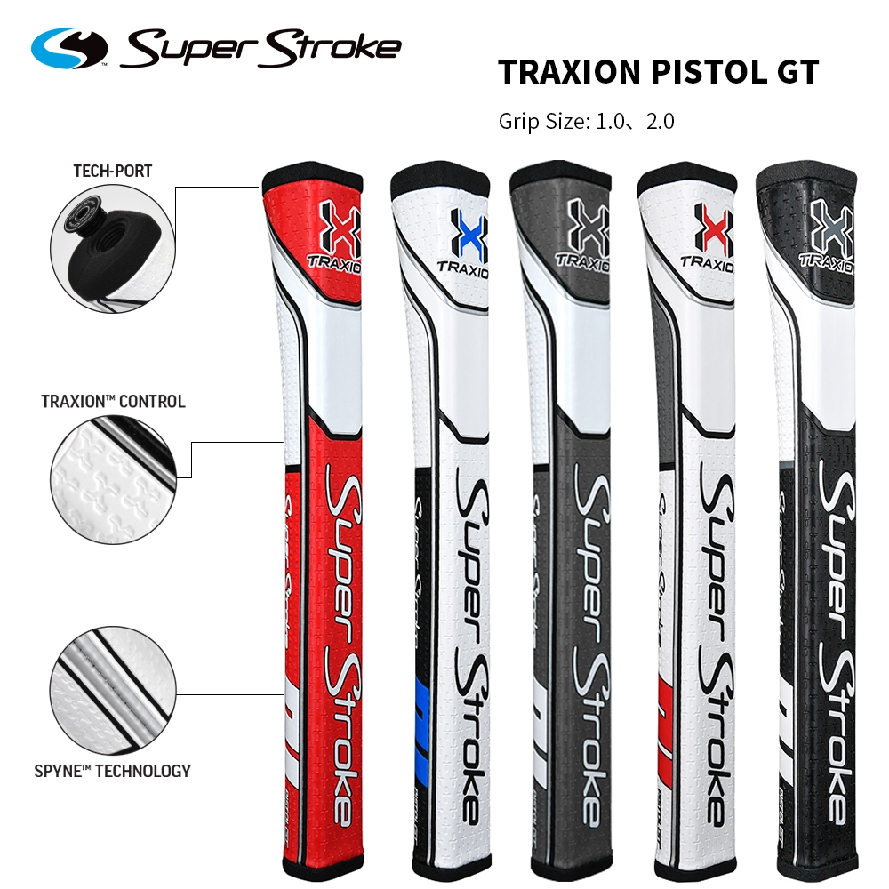 ใหม่ในปี 2019 Super Golf putter grips TRAXION PISTON GT 1.0/2.0 ขนาดควบคุมพอร์ตเทคโนโลยี