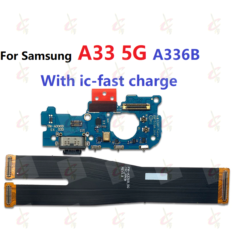 แพรตูดชาร์จ ตูดชาร์จ (Charging board) สําหรับ Samsung Galaxy A33 5G แพรต่อจอ (Board Flex) A336B