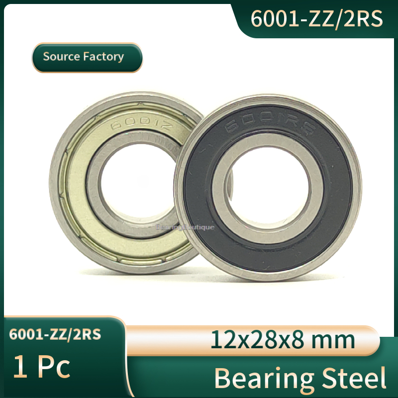 Bearing 6001 Bearing 6001zz Bearing 60012rs Bearing 6001rs, 6001 zz, 12x28x8 mm, Bearing Steel Beari